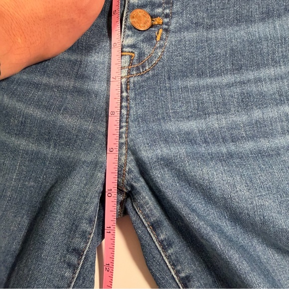 J. Crew Women's Ankle‎ Cropped Blue Jeans with Button Fly Size 26 - Picture 9 of 12